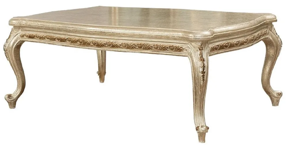 Casa Padrino mesa de centro barroco de lujo oro antiguo - Magnífica mesa de salón de madera maciza en estilo barroco - Muebles de salón barrocos - Noble y Magnífico Super-Preis