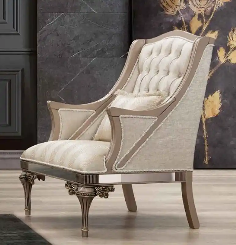 Meistverkauft Casa Padrino sillón barroco de lujo - Sillón de salón hecho a mano en estilo barroco - Muebles de Salón y Hotel Barrocos - Noble y Magnífico