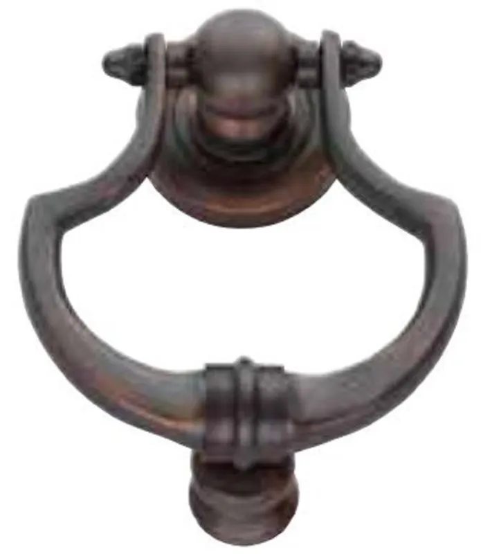 Casa Padrino aldaba barroco de lujo cobre oxidado 11 x A. 14 cm - Elegante aldaba de latón - Accesorios para el hogar en estilo barroco Beliebt