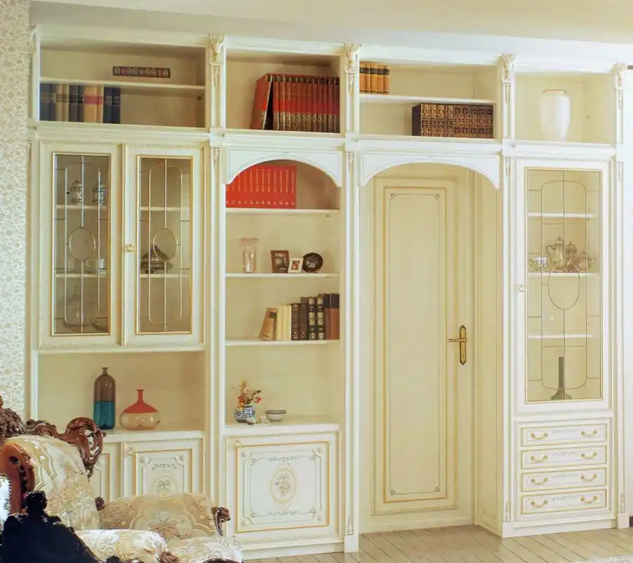 Casa Padrino gabinete barroco de lujo blanco / multicolor / oro - Gabinete de salón hecho a mano en estilo barroco - Muebles de salón barrocos - Calidad de Lujo - Hecho en Italia Letzte Chance