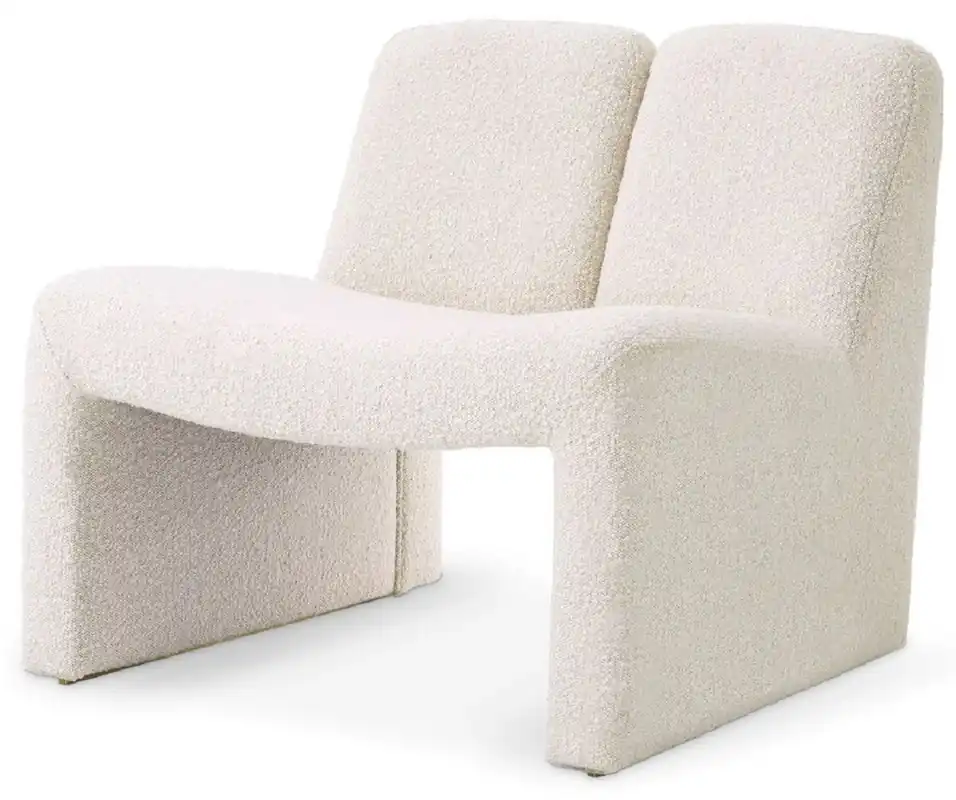 Finale Aktion Casa Padrino Sillón de Diseño Crema 75 x 73 x A. 72,5 cm - Sillón de Salón y Hotel - Muebles de Salón y Hotel - Colección de Lujo