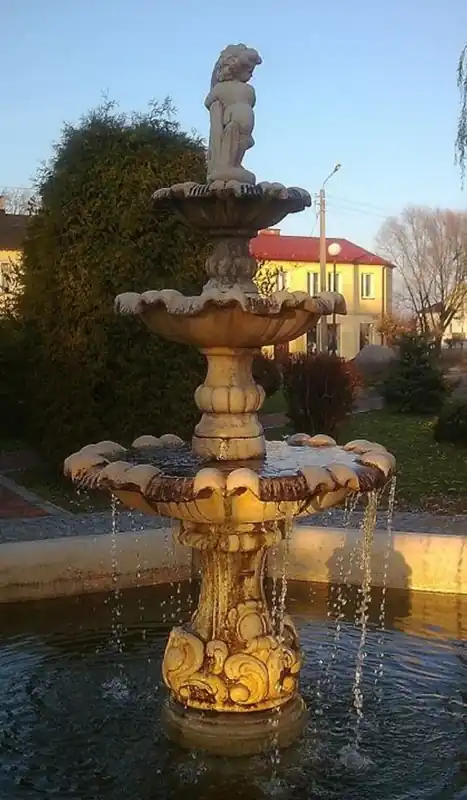 Meistverkauft Casa Padrino Fuente Art Nouveau Gris Ø 100 x A. 190 cm - Magnífica Fuente de Jardín - Fuente de Decoración de Jardín - Accesorios de Decoración de Jardín Barroco y Art Nouveau