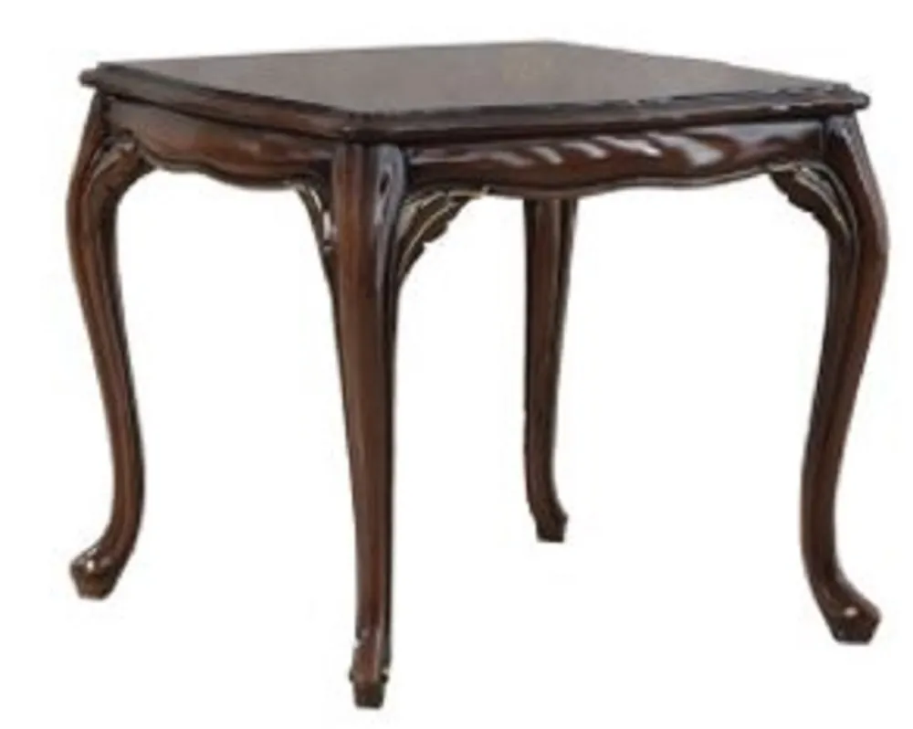 Casa Padrino mesa auxiliar barroco de lujo marron oscuro - Mesa hecha a mano en estilo barroco - Muebles de salón barrocos - Noble y Magnífica Meistverkauft
