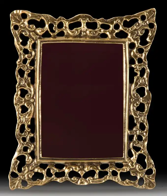 Casa Padrino marco de imagen barroco de lujo oro 13 x A. 16 cm - Marco de imagen de bronce de estilo barroco hecho a mano - Accesorios decorativos barrocos - Noble y Magnífico Heißes Angebot