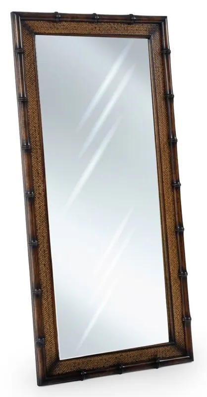 Meistverkauft Casa Padrino Espejo de Pared de Estilo Vintage de Lujo Marrón / Natural 74 x 8 x A. 184 cm - Espejo Rectangular de Madera Maciza - Muebles de Estilo Vintage - Muebles de Lujo