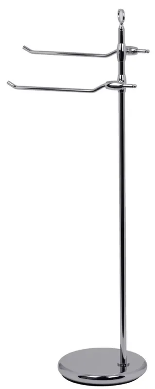 Casa Padrino Toallero de Baño de Lujo Plata Ø 23 x 34 x A. 91 cm - Toallero de Latón Independiente - Mueble de Baño - Mueble de Hotel - Calidad de Lujo - Hecho en Italia Preisknaller