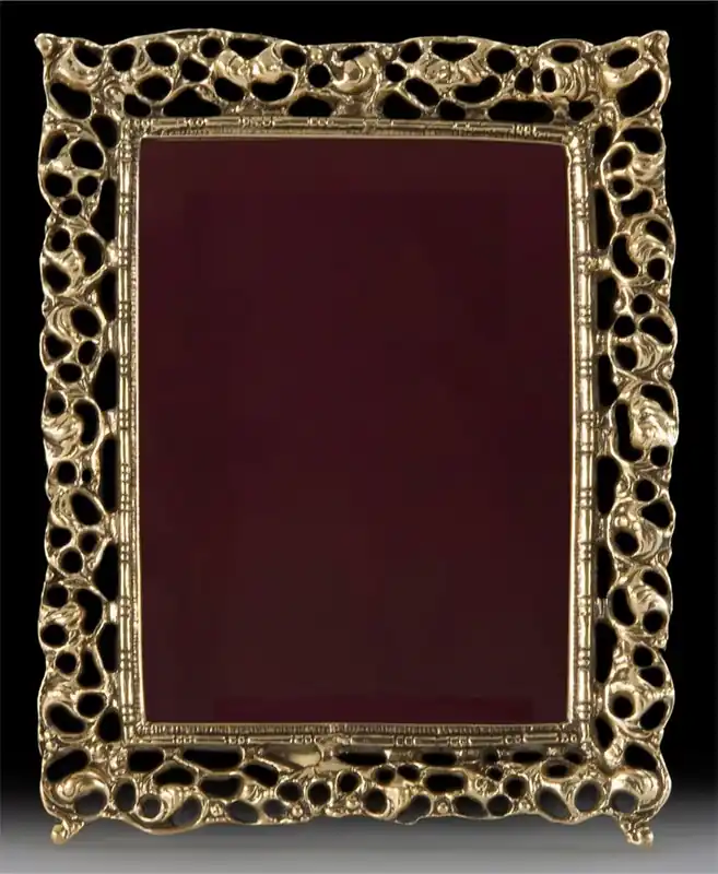 Casa Padrino marco de imagen barroco de lujo oro 19 x A. 25 cm - Marco de imagen de bronce de estilo barroco hecho a mano - Accesorios decorativos barrocos - Noble y Magnífico Preisreduziert