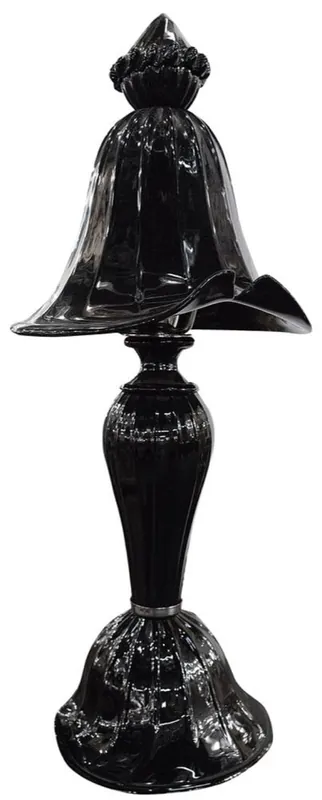 Beliebt Casa Padrino lámpara de mesa Art Nouveau negro Ø 20 cm - Lámpara de escritorio de metal elegante - Luces Barrocas y Art Nouveau