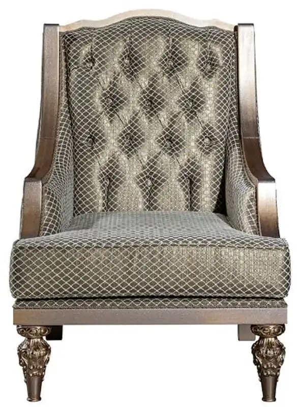 Casa Padrino sillón de salón barroco de lujo verde / plata / cobre / oro 70 x 70 x A. 102 cm - Muebles de salón barrocos Mega-Angebot