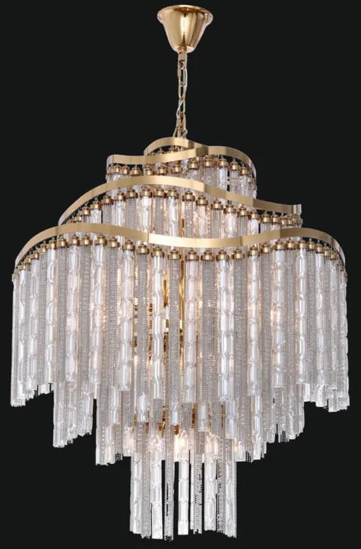 Jetzt Kaufen Casa Padrino araña de luces LED barroco de lujo oro Ø 80 x A. 90 cm - Magnífica lámpara de araña de estilo barroco - Calidad de Lujo