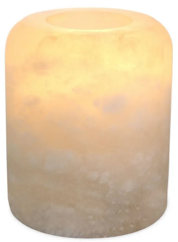 Casa Padrino titular de candelita de alabastro de lujo Ø 12 x A. 13 cm - Accesorios Deco - Calidad de Lujo Wochenendangebot