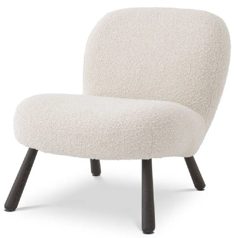 Ausverkauf Casa Padrino sillón de lujo crema / marrón 67 x 88 x A. 71 cm - Sillón de Salón - Muebles de Salón de Lujo
