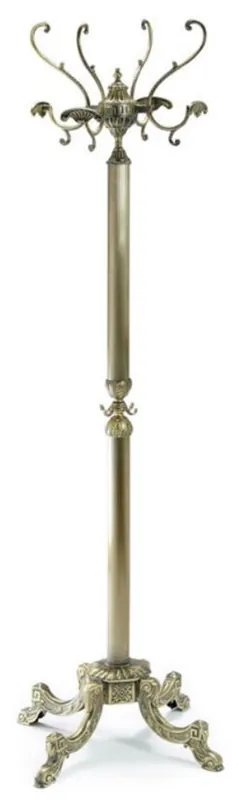 Online Kaufen Casa Padrino perchero barroco de lujo bronce 47 x 47 x A. 175 cm - Perchero de latón noble - Perchero de Hotel Barroco