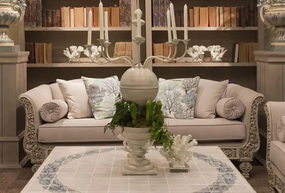 Neu Im Sortiment Casa Padrino sofá barroco de lujo gris claro / gris 220 x 100 x A. 80 cm - Sofá de hierro forjado forjado a mano con cojines - Sofá de Salón - Sofá de Jardín - Sofá de Patio - Muebles Barrocos