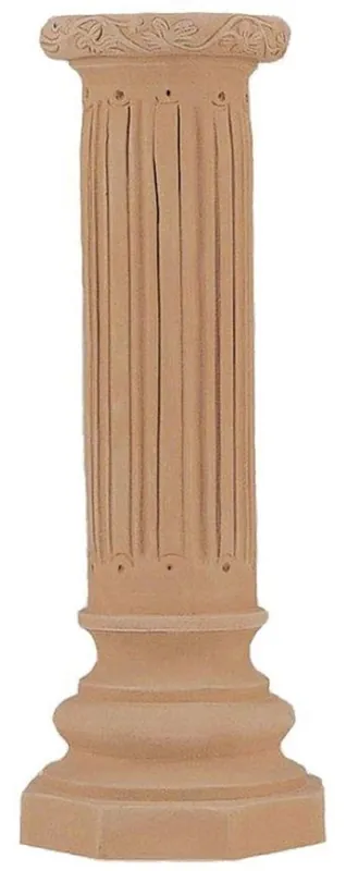 Neue Ware Casa Padrino pilar barroco terracota Ø 31 x A. 86 cm - Columna decorativa de cerámica hecha a mano - Decoración de Jardín de Terraza Barroco