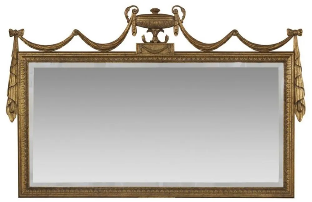Casa Padrino espejo barroco de lujo oro antiguo - Magnífico espejo de pared de estilo barroco - Espejo de salón barroco - Espejo de armario estilo antiguo - Accesorios de decoración barroco Knallerangebot