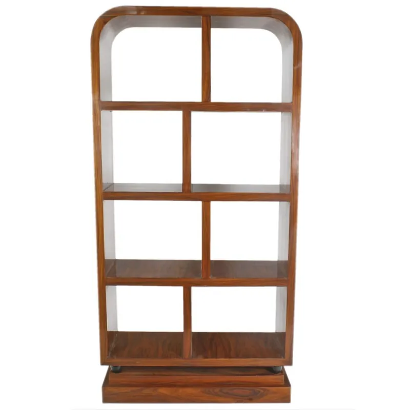 Casa Padrino Art Deco estantería caoba - Art Deco libros sistema de estanterías para gabinetes muebles estilo antiguo Must-Have