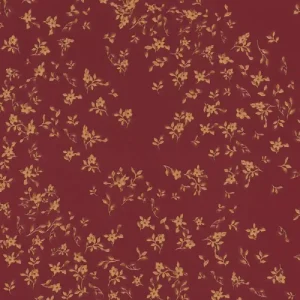 Beliebt Versace papel pintado de diseño flores barrocos 935857 rojo / beige / marrón - Papel pintado satín con patrón elegante - Alta Calidad