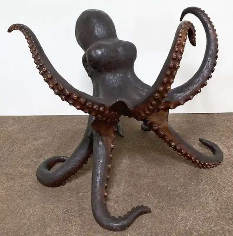 Must-Have Casa Padrino escultura de decoración de bronce de lujo pulpo 76 x 86 x A. 76 cm - Figura de decoración de bronce - Accesorios de decoración de lujo