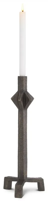 Günstig Casa Padrino portavela de lujo bronce 18,5 x 16,5 x A. 50 cm - Portavela de latón - Accesorios de decoración para hoteles y restaurantes - Calidad de lujo