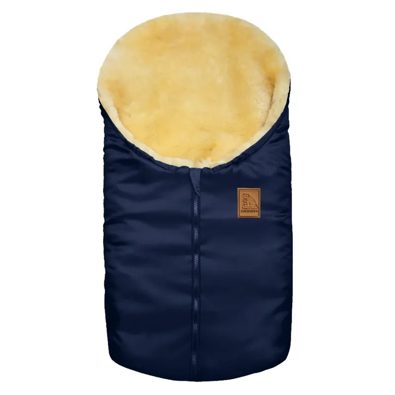 Heitmann Felle Kleiner Lammfellfußsack (marineblau) Angebot