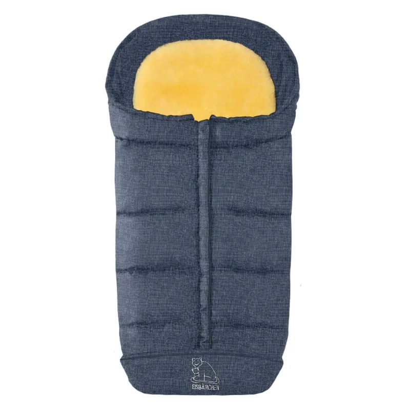Wochenendangebot Heitmann Felle Komfort 2-in-1-Fußsack (blau)