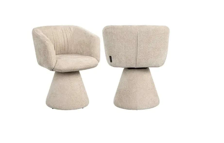 Preiswert Richmond Interiors Drehstuhl Madeline cream unicorn