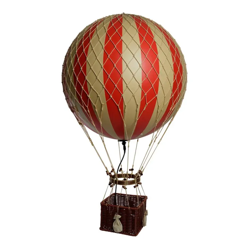 Letzte Chance Authentic Models Ballon Jules Verne LED, True Red L