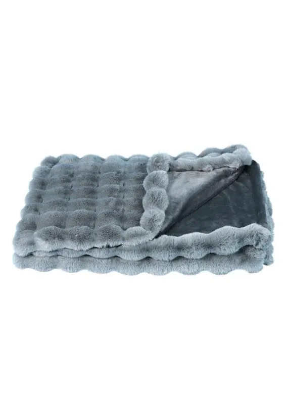 Nur Für Kurze Zeit Star Home Webpelz Decke Cosy – Anthrazit