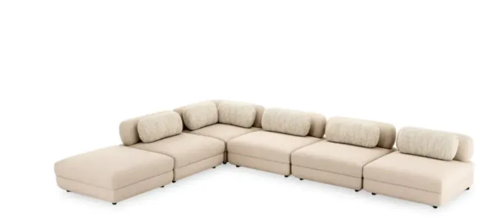 Eichholtz Modulares Sofa Paulo - Ottoman Meistverkauft