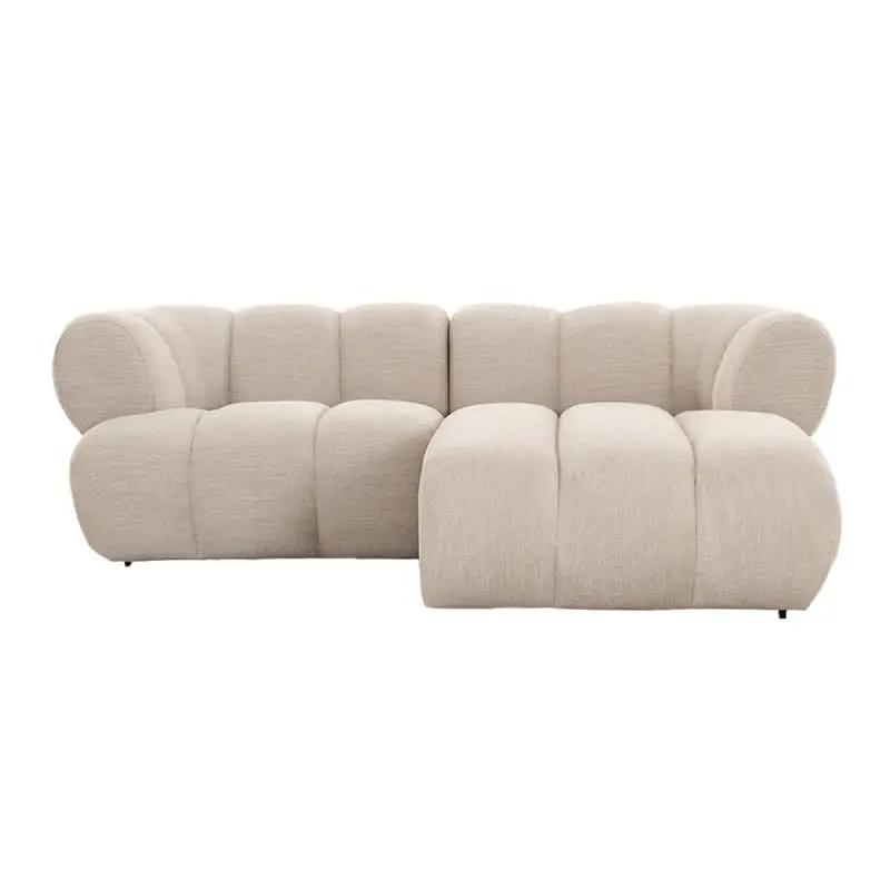 Pole to Pole Sofa New York 2.5-Sitzer (Lounge rechts) Beige Preisknaller