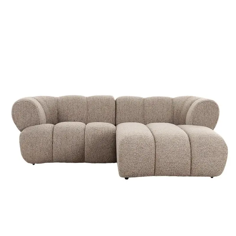 Pole to Pole Sofa New York 2.5-Sitzer (Lounge rechts) Sand Boucle Bestseller