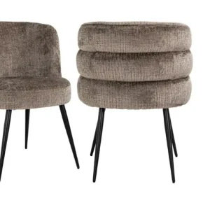 Richmond Interiors Stuhl Stella Stone Chenille Preisreduziert