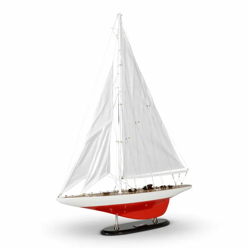 Authentic Models Schiffsmodell J-Yacht Ranger 1937, Segelschiff, Dekoration, Holz / Baumwolle, AS150 Solange Der Vorrat Reicht