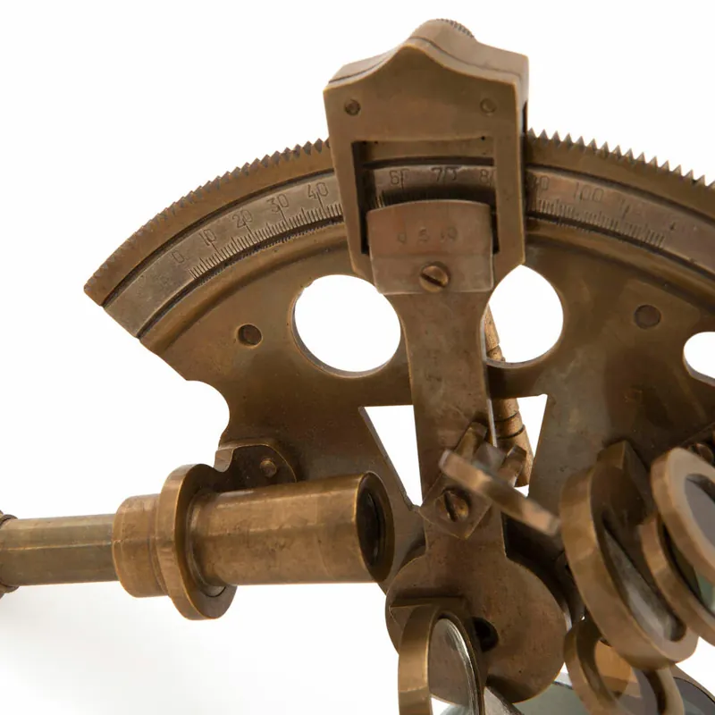 Authentic Models Taschen-Sextant Bronze, Schreibtischdeko, Metall, KA030 Super-Preis