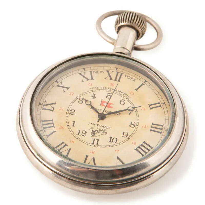Authentic Models Taschenuhr Savoy Pocket Watch, Deko-Objekt, Messing, Glas, SC057 Preiswert