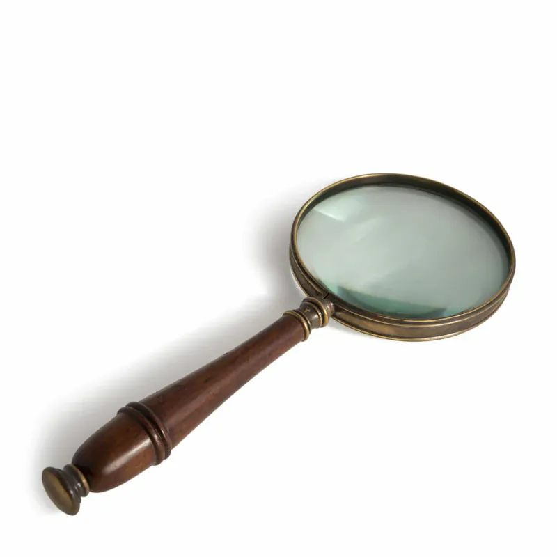 Authentic Models Vergrößerungsglas Bronzed, Lupe, Holz, Messing, Glas, AC099B Jetzt Kaufen