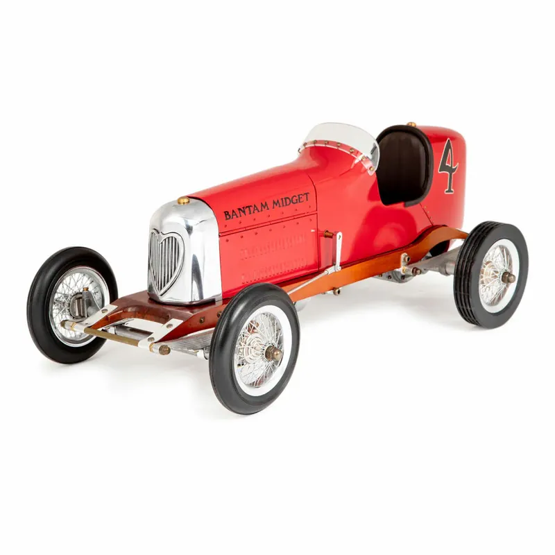 Authentic Models Modell-Auto Bantam Midget Red, Modellauto, Aluminium / Kunstleder / Holz, PC012 Neu Im Sortiment