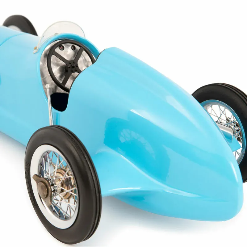 Authentic Models Modell-Auto Blue Racer, Modellauto, Rennwagen, Aluminium / Kunstleder, PC016 Sichere Zahlung