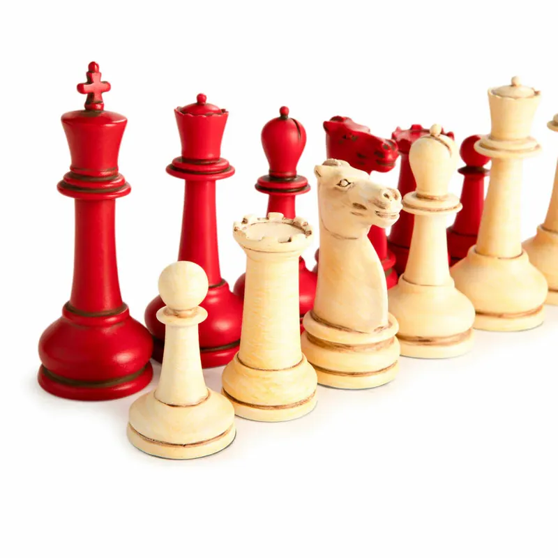 Authentic Models Schach Classic Staunton Chess Set, Schachspiel, Brettspiel, Resin, GR021 Zertifiziert