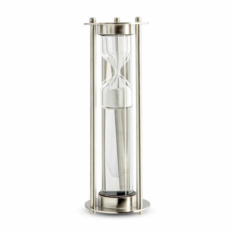 Authentic Models Sanduhr Liquid Hour Glass 3 Minuten, Zeitmesser, Aluminium / Glas, HG009 Bestpreis