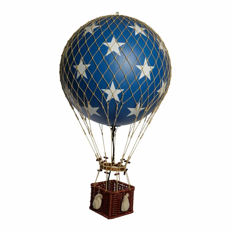 Mega-Angebot Authentic Models Hängedekoration Royal Aero LED Blue Stars, Ballon, Nachtlicht, Kunststoff / Papier, AP163IBS