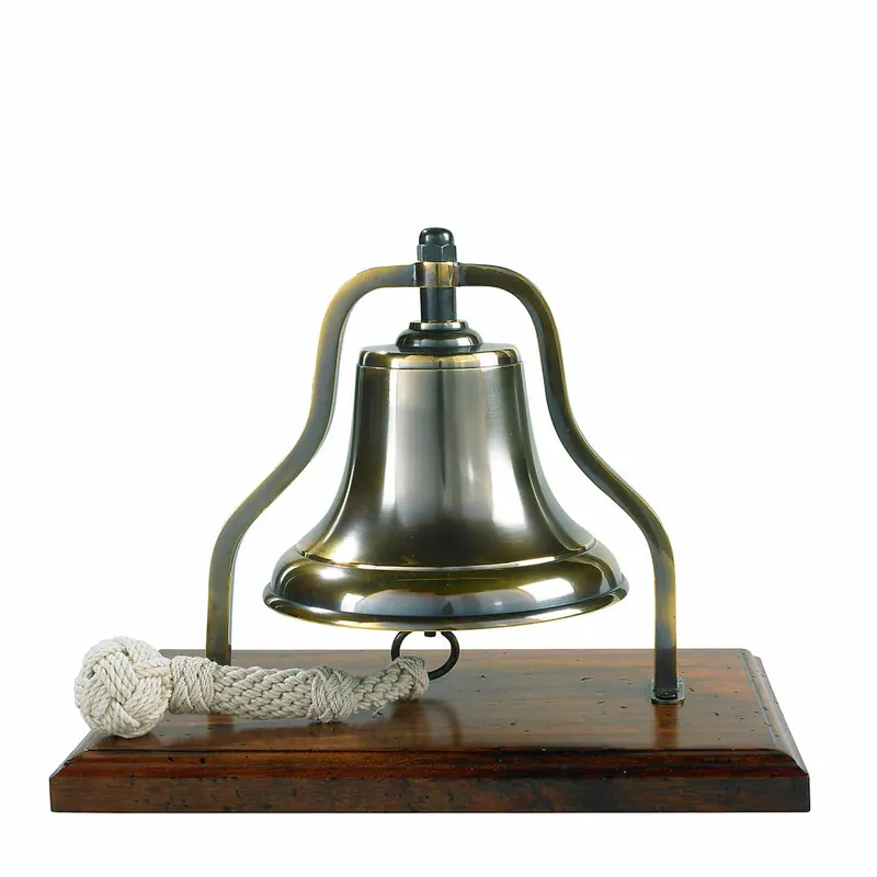 Markenware Authentic Models Glocke des Schatzmeisters, Pursers Bell, Schatzmeisterglocke, Tischglocke, AC076