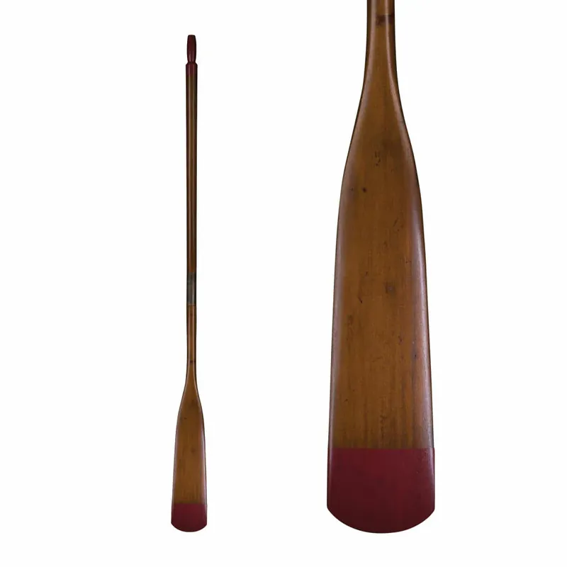 Geprüft Authentic Models Deko-Bootspaddel Tender Oar Red, Ruder, Dekoration, Mahagoni-Holz, FE105