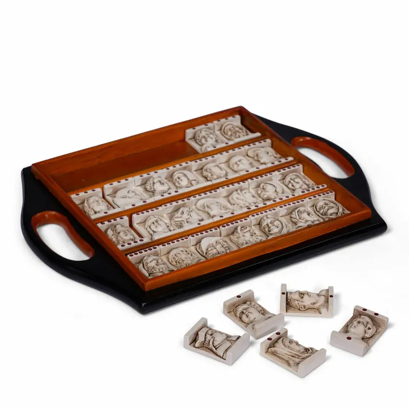 Authentic Models Dutch Domino, Dominosteine, Spiel, Holz / Resin, GR001F Meistverkauft