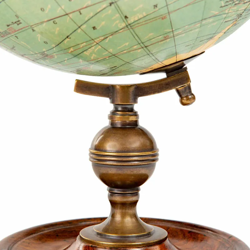 Neue Ware Authentic Models Globus Weber Costello 1921 USA, Holz, Messing, Kunststoff, Papier, GL026