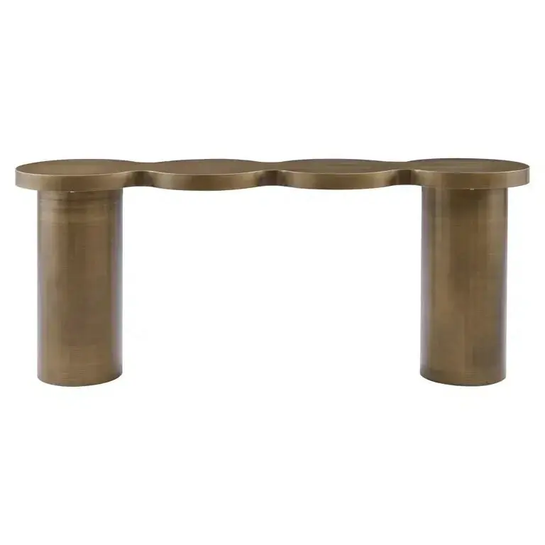 Markenware Richmond Interiors Wandkonsole Bubba (Brushed Gold)