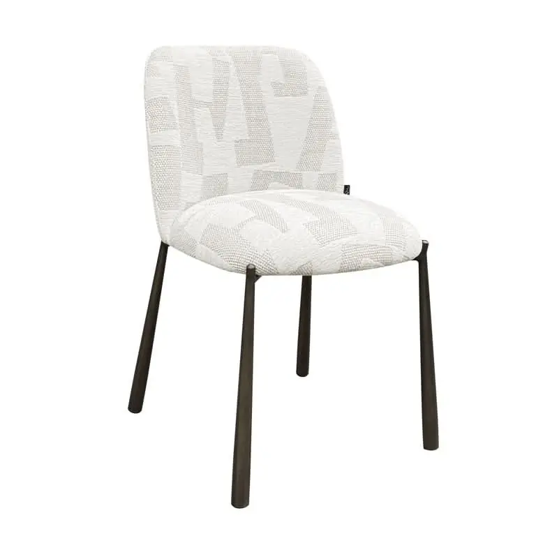 Neu Richmond Interiors Esszimmerstühle 2er-Set Lana beige graffic (Beige graffic)