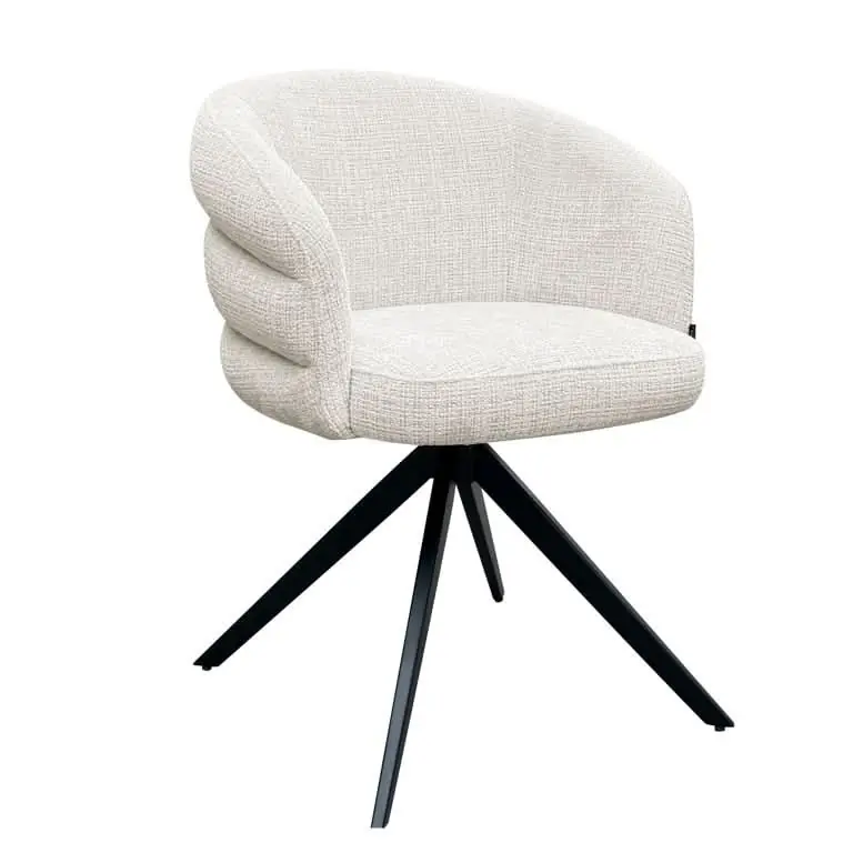 Richmond Interiors Drehsessel Serenity beige chenille (Niagara 902 beige chenille) Must-Have