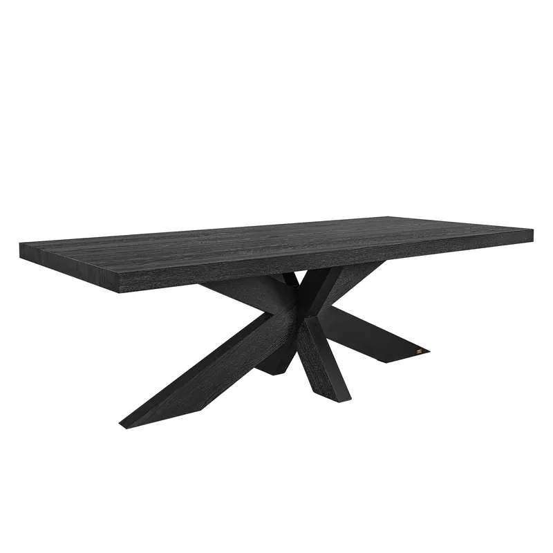 Begrenztes Angebot Artwood Esstisch HUNTER black